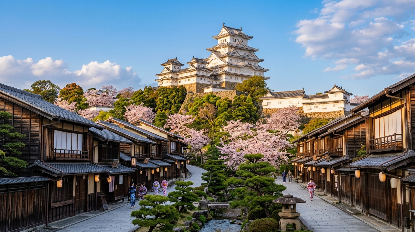 Historic Town Living homes in Japan