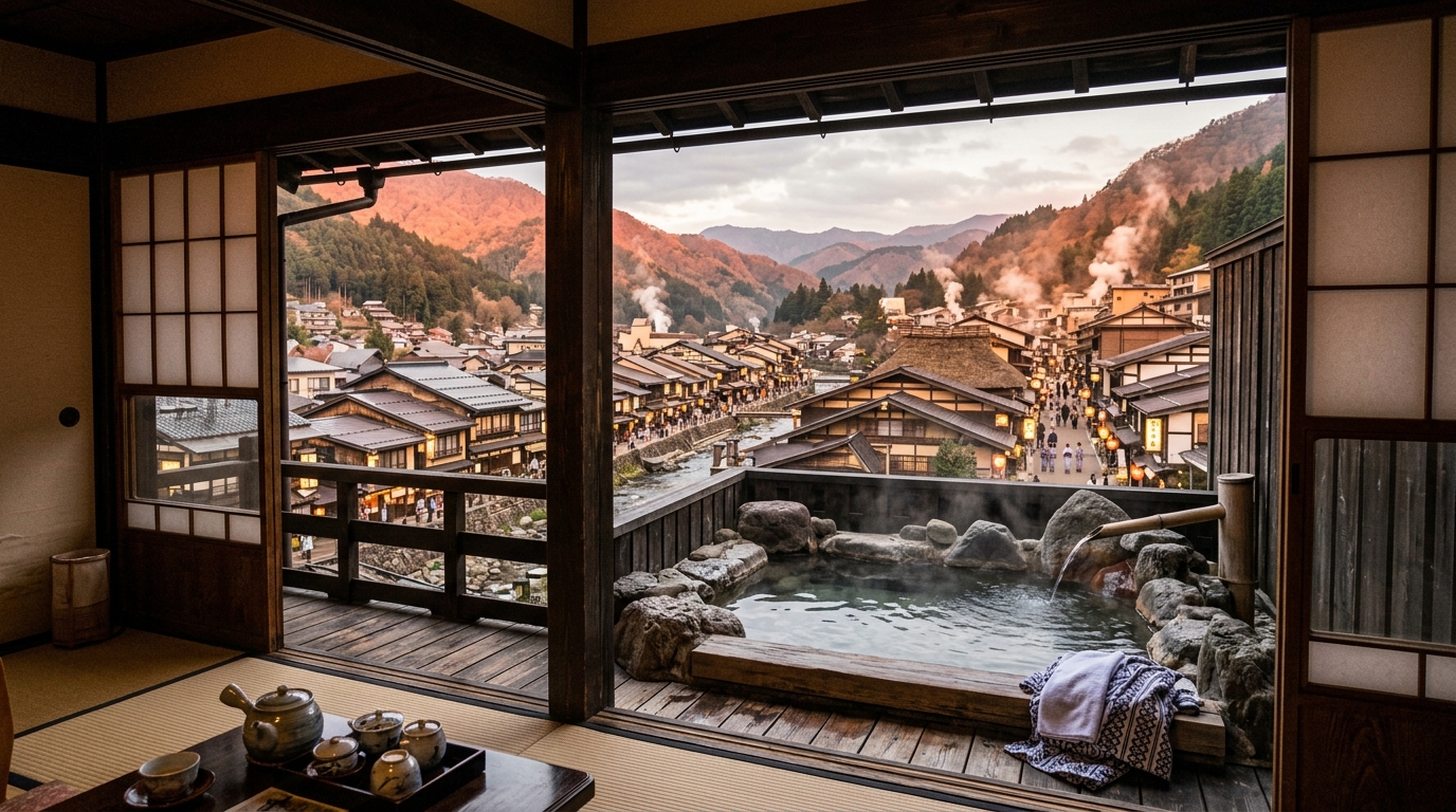 Onsen Living homes in Japan