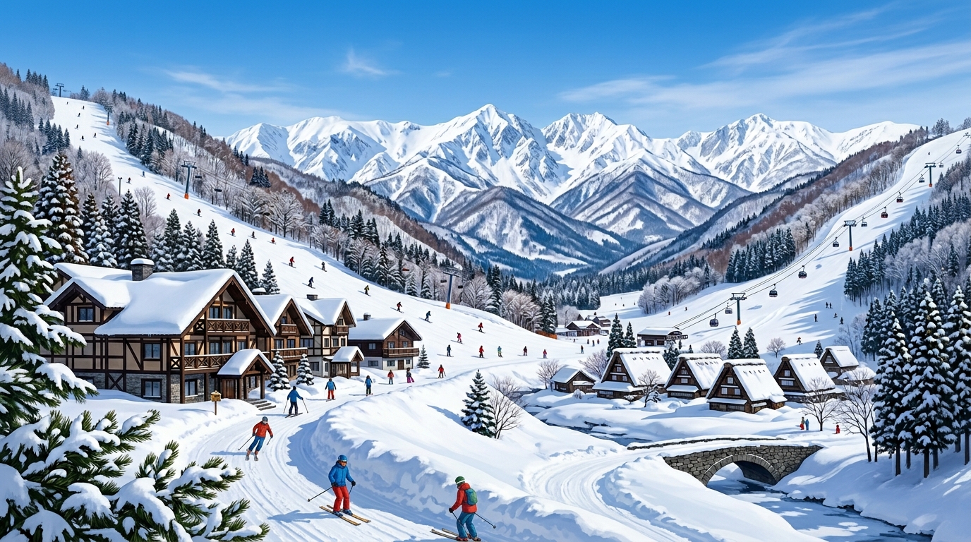 Snow Country homes in Japan
