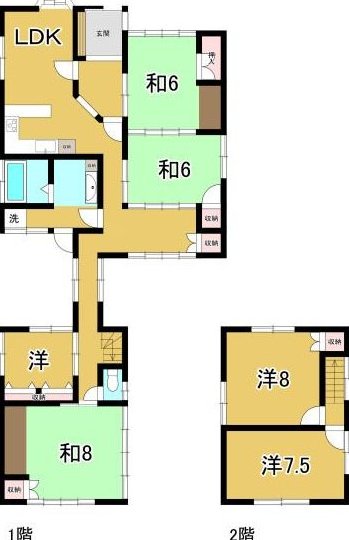 Used detached house in Tahiue-cho, Takamatsu City &mdash; photo 2