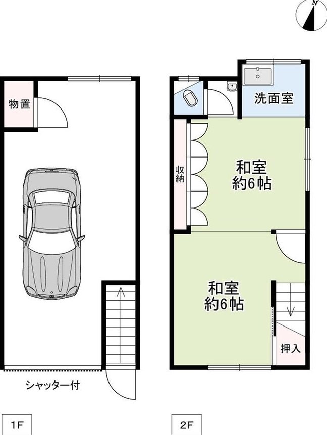 Umeka 3 (Chidoribashi Station) 2.3 million yen &mdash; photo 2