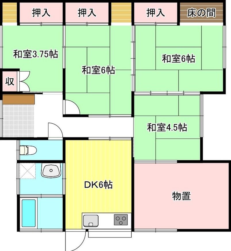 Nakajima (Nishi-Achi Station) 4.8 million yen &mdash; photo 2