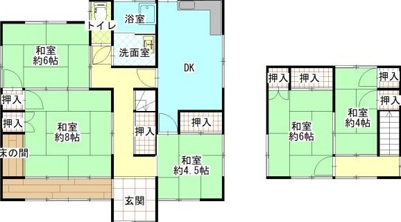Yayoi-gaoka, Ekimae-cho (near Chikada Station) 4.9 million yen &mdash; photo 2
