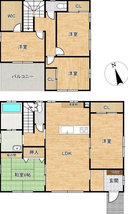 Detached house in Ashimori, Kita Ward, Okayama City &mdash; photo 2