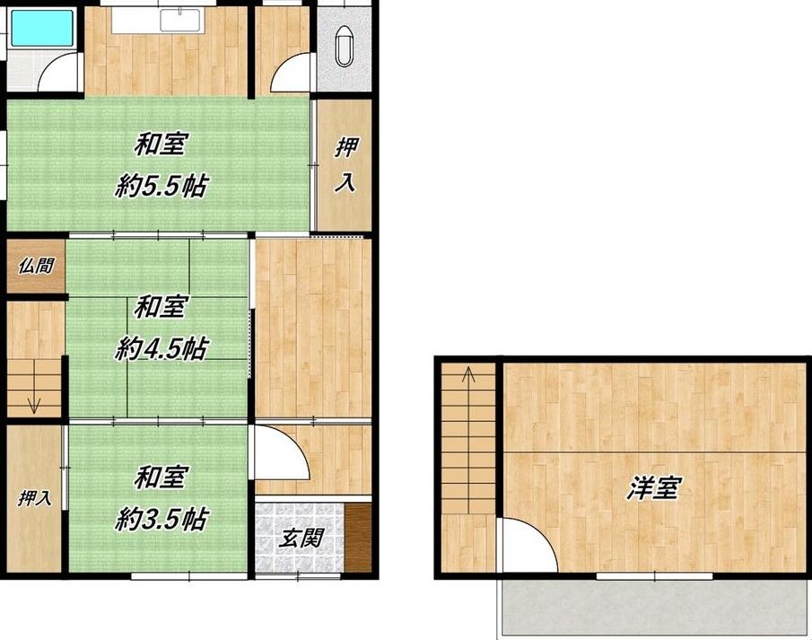 Hinokawa-cho 2 (Maruyama Station) 1.48 million yen &mdash; photo 2
