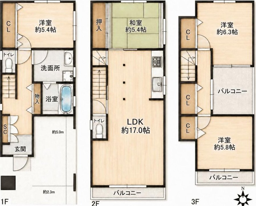 Minato-Haru 3 (Asashiobashi Station) 37.8 million yen &mdash; photo 2