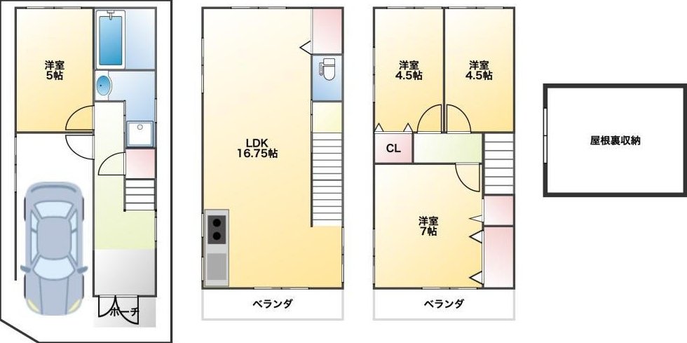 Shimo-Shinjo 4 (Shimo-Shinjo Station) 37.8 million yen &mdash; photo 2