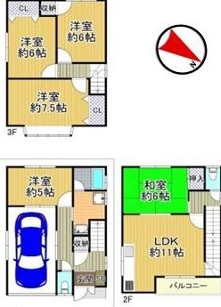 Used detached house · 5LDK in Osaka &mdash; photo 7