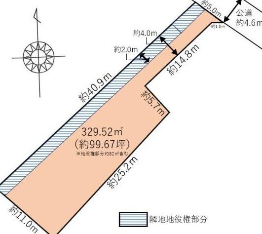 Land for sale in Katase 5-chome, Fujisawa City. No conditions. 1 plot available. &mdash; photo 2