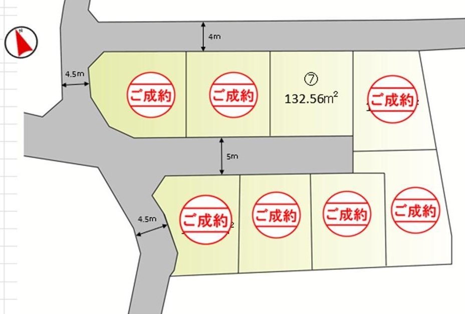 10-minute walk from Chogo Station | No building restrictions | Over 40 tsubo (approx. 132 sq m) - 1 plot remaining [Chogo Phase 87] &mdash; photo 6