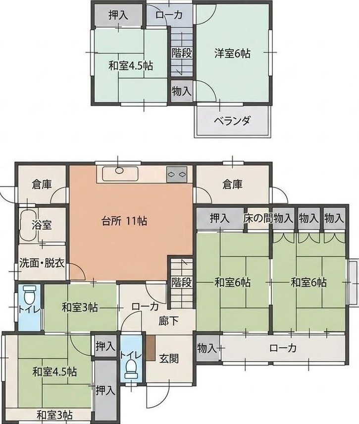 Noshima 3 (Daimon Station) 7.6 million yen &mdash; photo 3