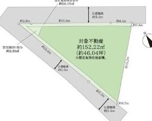 [Kugenuma Sakuragaoka] A sunny corner lot on a hill. Three stations and three train lines are within walking distance, and you can have a custom-designed home on approximately 46 tsubo (approx. 152 sq m). &mdash; photo 2