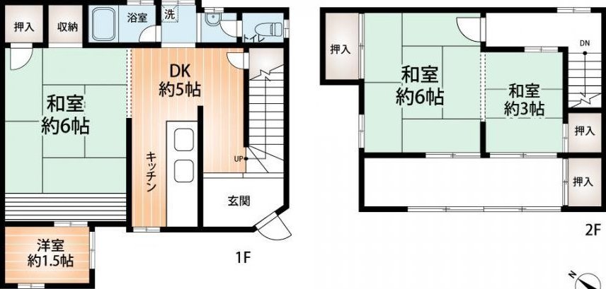 Higashi-Tarumi 3 (Higashi-Tarumi Station) 2,980,000 yen &mdash; photo 3
