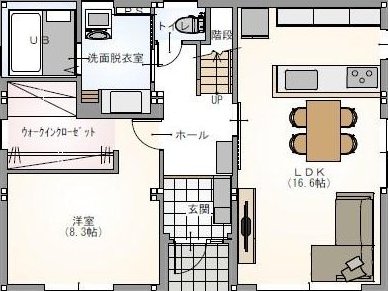 Refurbished used house in Ichinomiya, Kita Ward, Okayama City. [Receive a 3000 yen Amazon gift card when you make a viewing reservation.] &mdash; photo 2
