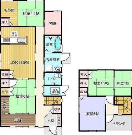 Miyuki-cho, Kami-Iwanari (Mannokura Station) 10,900,000 yen &mdash; photo 2