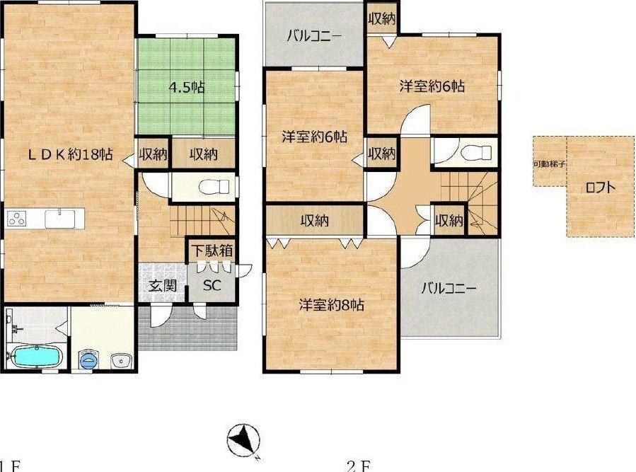 Chidorigoka 3 (Higashi-Tarumi Station) 29,990,000 yen &mdash; photo 2