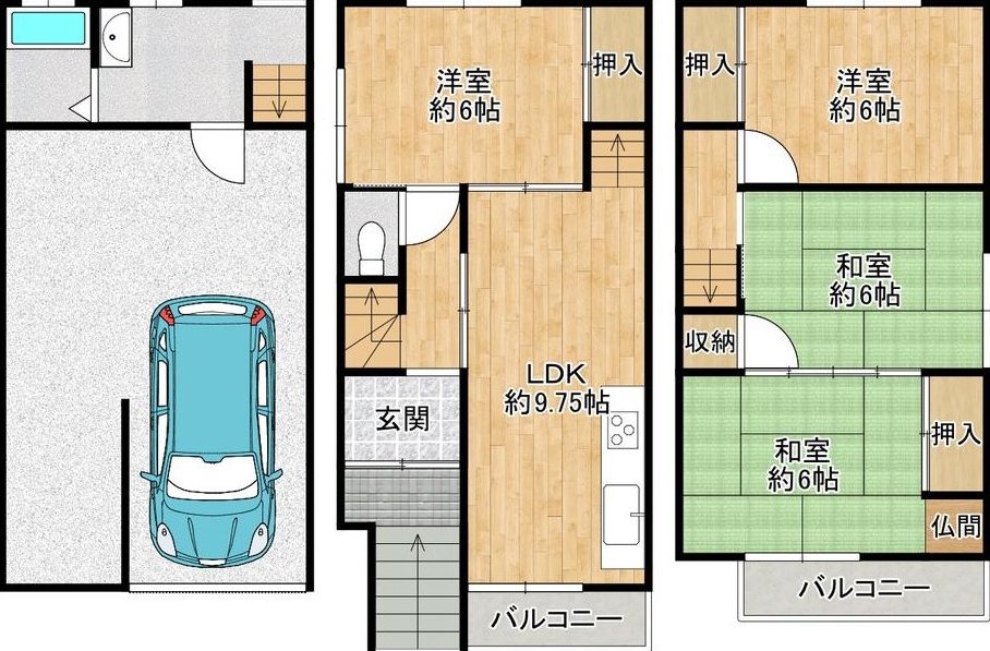 Kami-Shinjo 2 (Kami-Shinjo Station) 18.8 million yen &mdash; photo 1