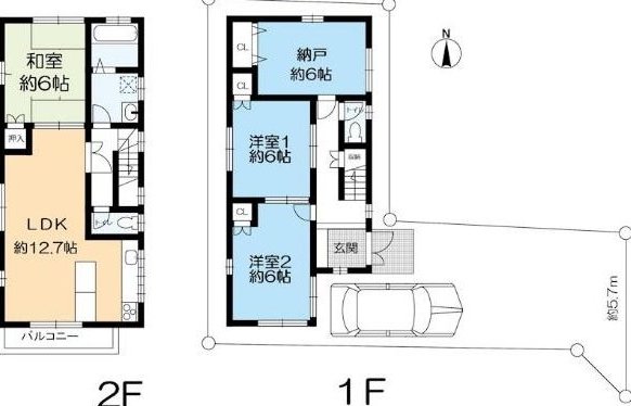 Used detached house in Izumi-cho, Nishinomiya City &mdash; photo 2